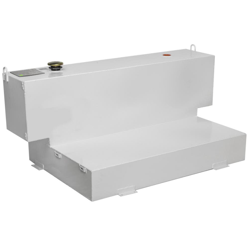 98 Gallon Short-Bed L-Shaped Steel Liquid Transfer Tank