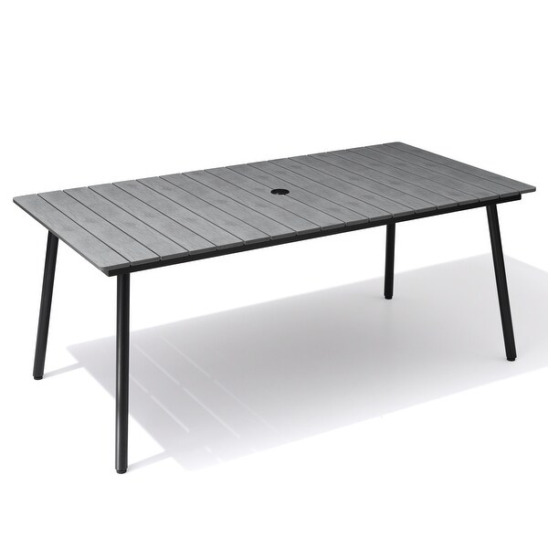 VredHom Outdoor Patio Aluminum Dining Table