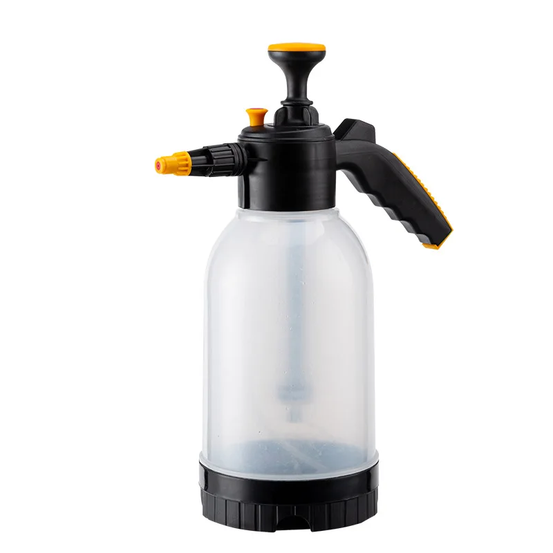 LLX818 2L Foam Sprayer Car Wash Hand held Foam Watering Can Plastic Disinfection Water Bottle Air Pressure Sprayer