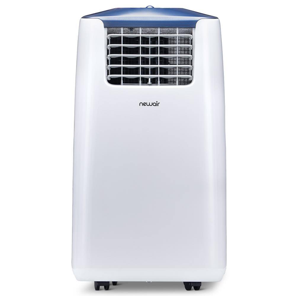 NewAir 14000 BTU (8600 BTU DOE) Portable Air Conditioner and Heater Cover 525 sq. ft. with Easy Window Venting Kit - White AC-14100H