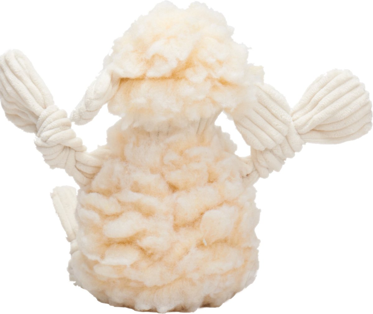 HuggleHounds HuggleFleece FlufferKnottie Louise the Lamb Dog Toy