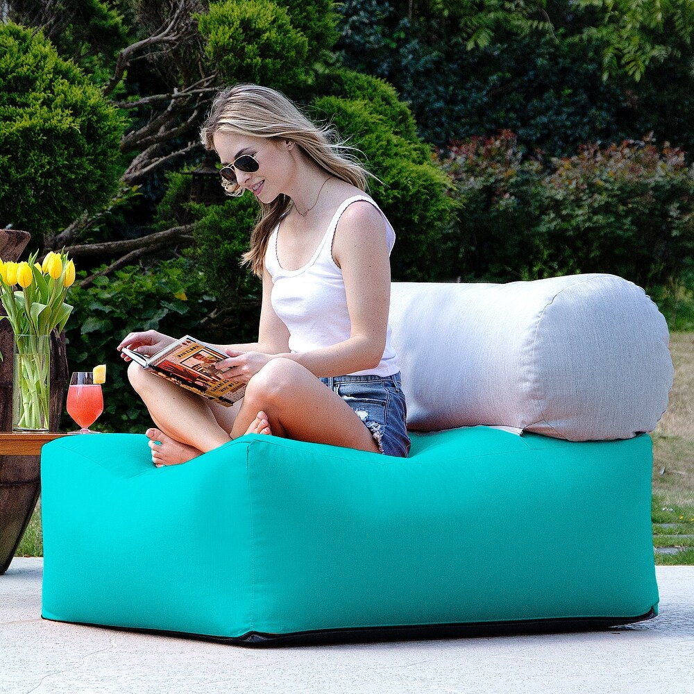 Jaxx Tybee Sunbrella Bean Bag Patio Chair